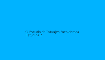 ️ Estudio de Tatuajes Fuenlabrada | Estudios Z